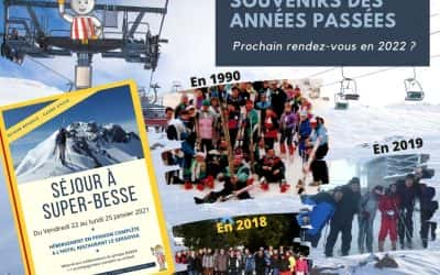 Séjour au ski reporté pour nos équipes