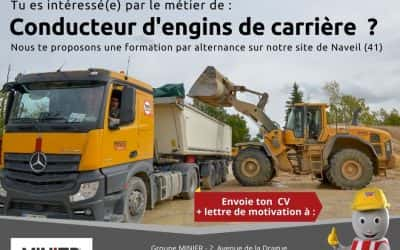 Le métier de conducteur d’engins t’intéresse ?